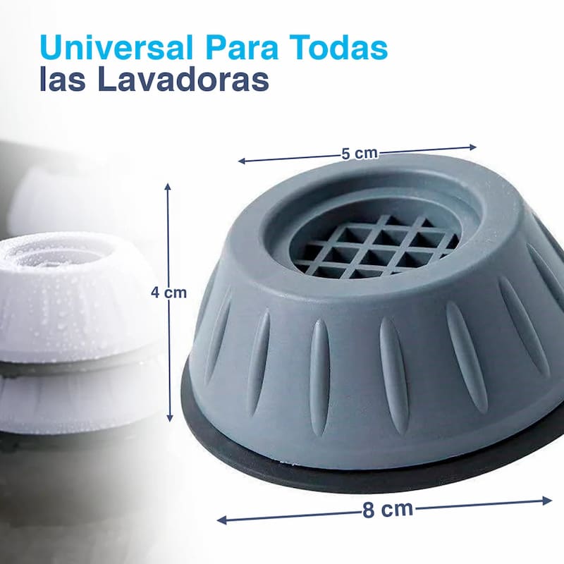 Soporte Anti-vibratorio para Lavadoras