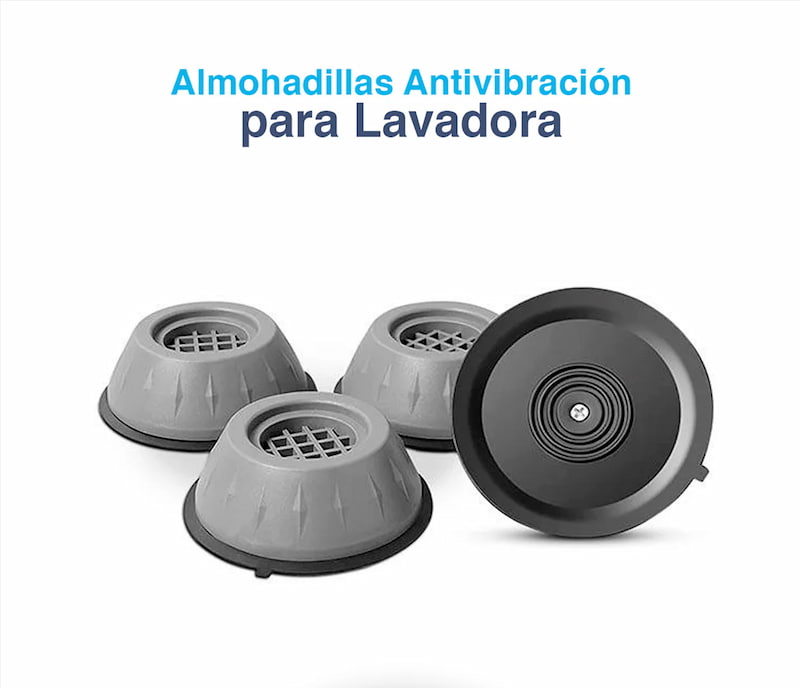 Soporte Anti-vibratorio para Lavadoras