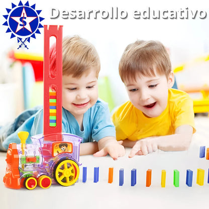 Domino Express: El Tren que Conecta Diversión y Aprendizaje