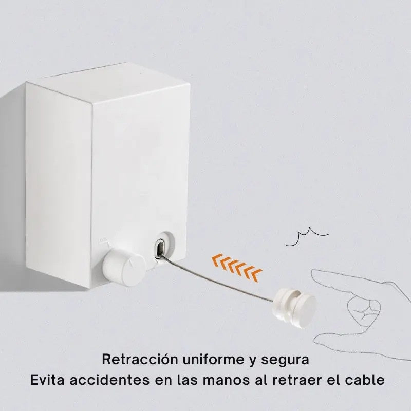 Lynix Home - Perchero Retráctil