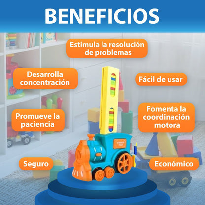 Domino Express: El Tren que Conecta Diversión y Aprendizaje